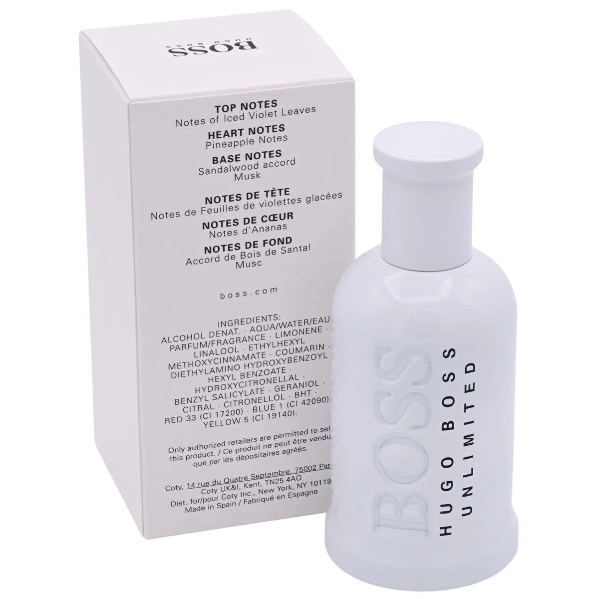 Hugo Boss BOSS Bottled Unlimited Eau de Toilette for Men 100ml – Fresh Aromatic Fragrance