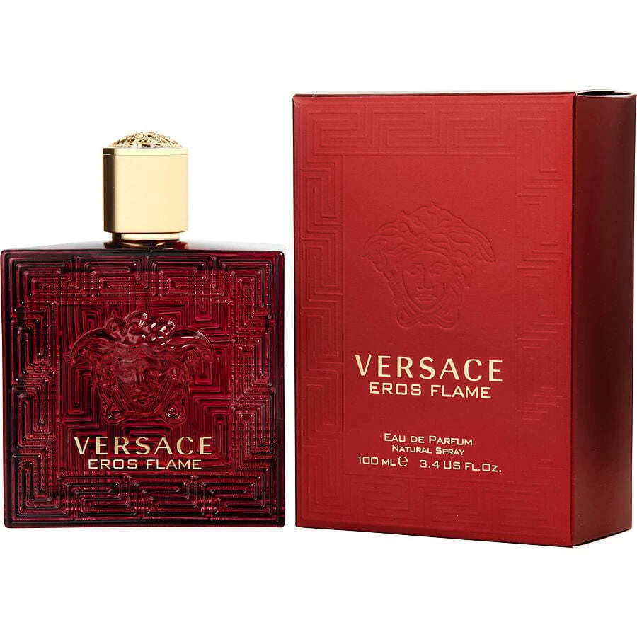 Versace Eros Flame Eau de Parfum Spray for Men – 100ml / 3.4 oz