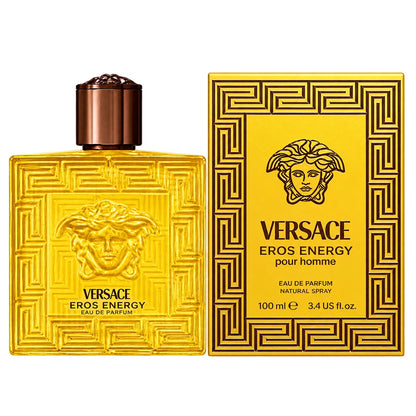 Versace Eros Energy Eau de Parfum 100ml – Men's Citrus, Bergamot & Woody Fragrance