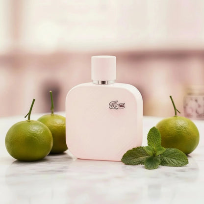 Lacoste L.12.12 Rose Eau de Parfum for Women – Floral Fruity Fragrance