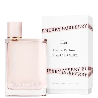 Burberry Her Eau de Parfum for Women – 100ml (3.3 fl oz) Floral Fragrance Spray