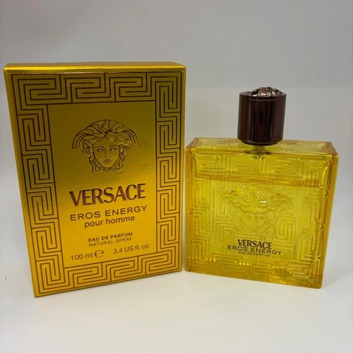 Versace Eros Energy Eau de Parfum for Men 100ml (3.4 fl oz) – Citrus Fragrance Spray