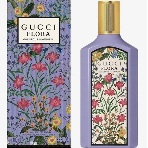 Gucci Flora Gorgeous Magnolia Eau de Parfum Spray – 100ml (3.3 fl oz)