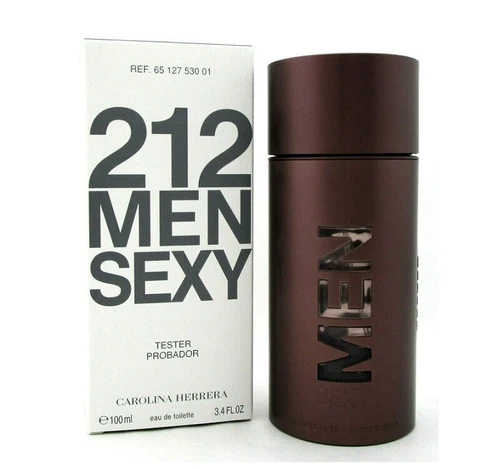 Carolina Herrera 212 Sexy Men Eau de Toilette 100ml – Warm Spicy Amber Fragrance
