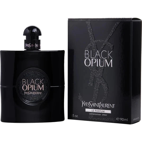 Yves Saint Laurent Black Opium Eau de Parfum 90ml for Women – Coffee, Vanilla & White Floral Fragrance