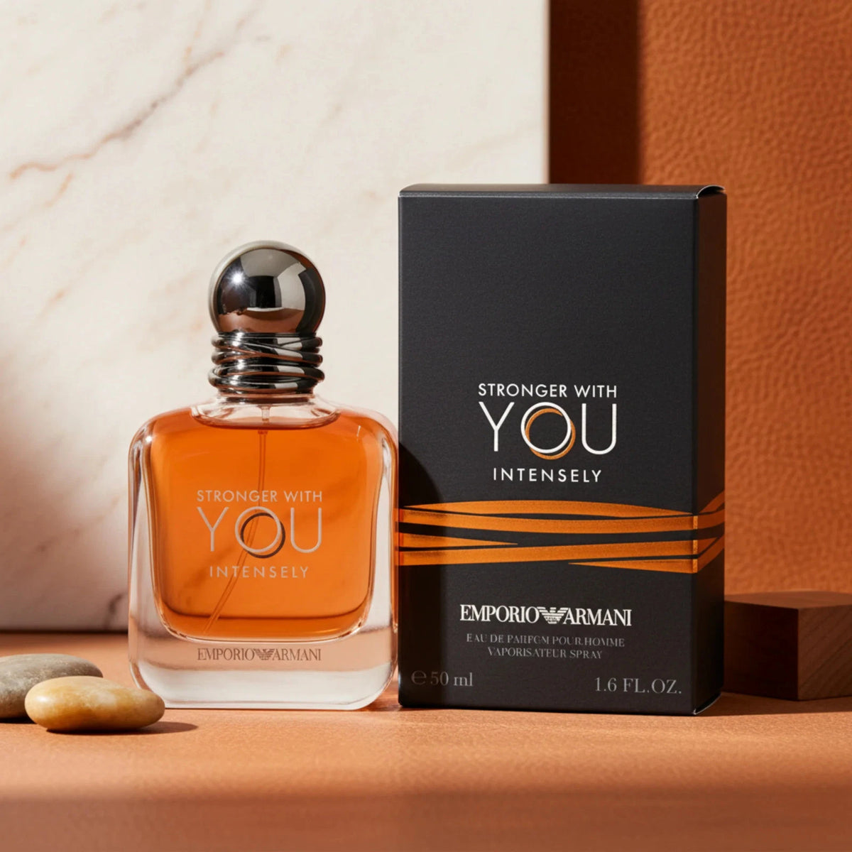 Emporio Armani Stronger With You Intensely Eau de Parfum Spray 100ml for Men