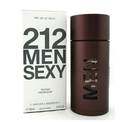 Carolina Herrera 212 Sexy Men Eau de Toilette 100ml – Mandarin, Pepper & Vanilla Amber Fragrance