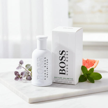 Hugo Boss BOSS Bottled Unlimited Eau de Toilette for Men 100ml – Fresh Aromatic Fragrance