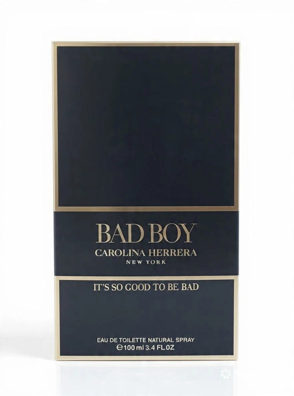 Carolina Herrera Bad Boy Eau De Toilette EDT 100ml / 3.4 oz Brand New Sealed Box